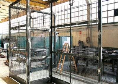 Fabricación de cierre de red