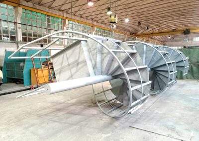 Fabricación de escalera