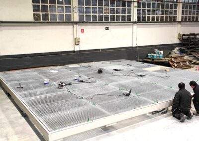 Fabricación de plataforma cableado