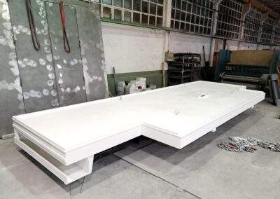 Fabricación de plataforma deposito