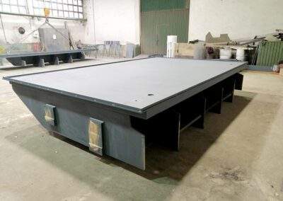 Fabricación de plataforma deposito